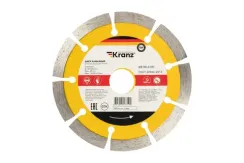 Диск алмазный отрезной сегментный KRANZ 125*22,2*1,8*10 40297