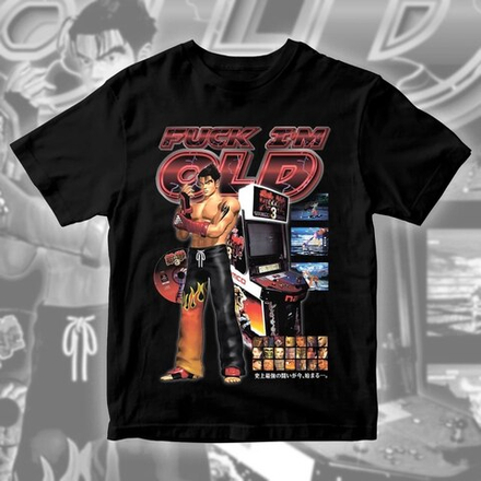 Футболка FUCK I'M OLD (Tekken 3)