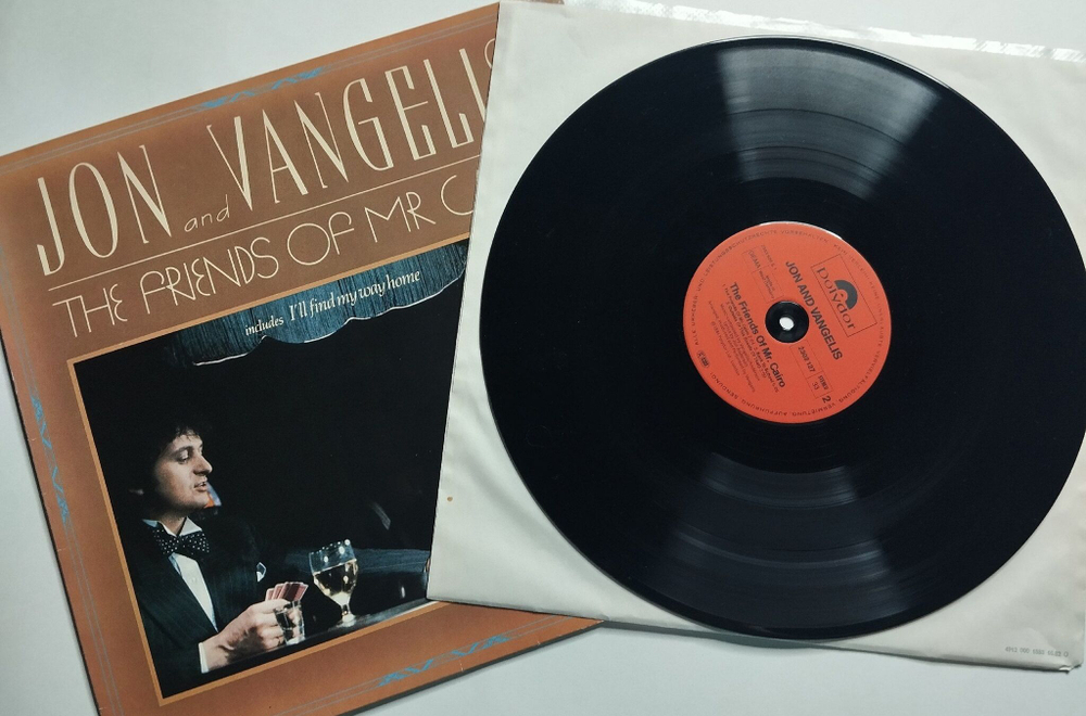 Винтажная виниловая пластинка LP Jon And Vangelis The Friends Of Mr. Cairo (Germany 1982)