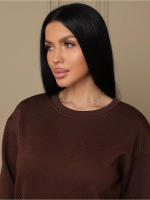 Свитшот однотонный больших размеров