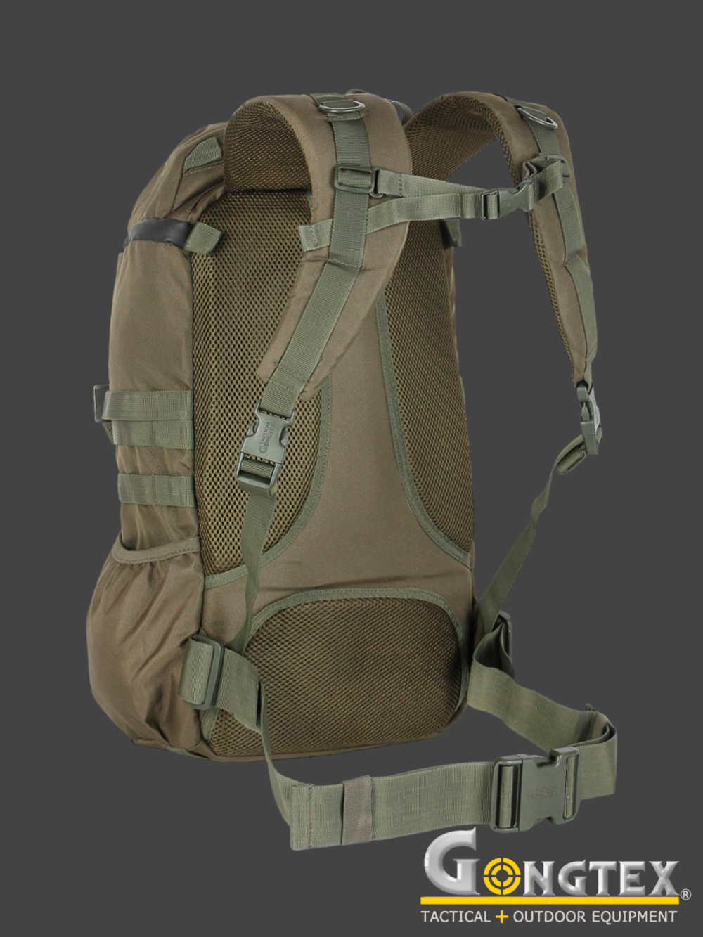 Рюкзак тактический Gongtex Dragon Backpack, 28 л (GB0278). Олива