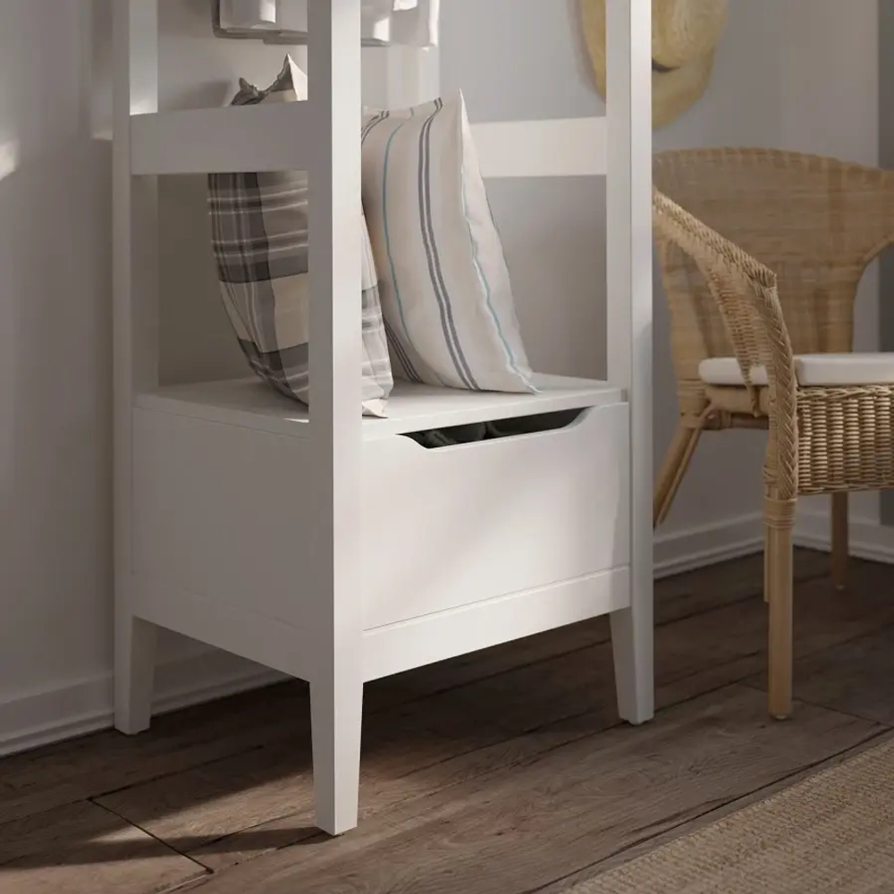 Комбинация для хранения - IDANÄS/IDANАS  IKEA/ ИДАНАС ИКЕА,180x59x211 см, белый