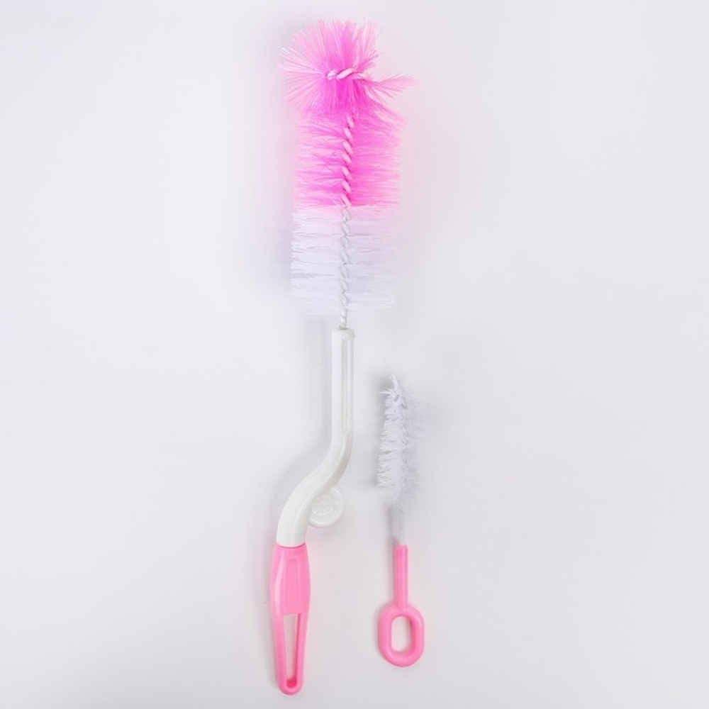 4601176 Набор ёршиков по уходу за детскими бутылочками и сосками, цвет МИКС