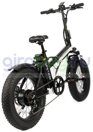 Электровелосипед Spetime F6 Pro 350W (Черно-белый) фото 3