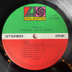 Винтажная виниловая пластинка LP Emerson, Lake and Palmer Tarkus (Japan 1971) (No Obi) Aquatarkus