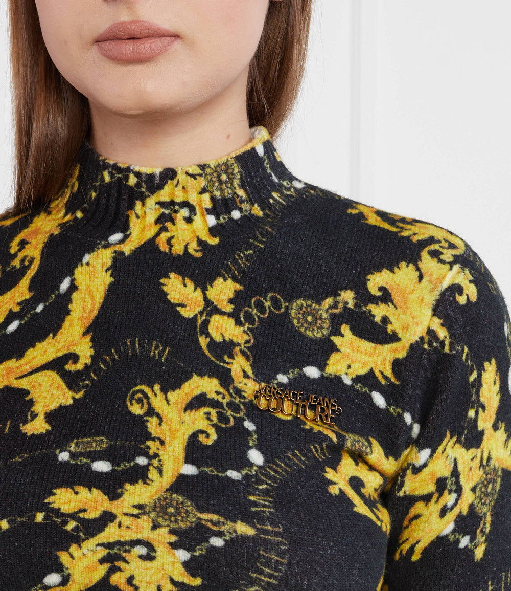 Свитер Versace Jeans Couture - черный(75HAFM40CM34N)