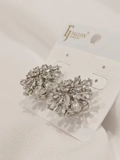 Серьги Fallon «Сияние» Silver