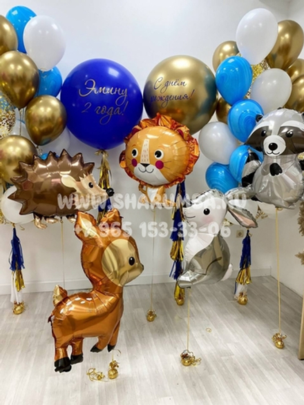 Композиция "Лесные жители"