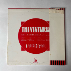 Винтажная виниловая пластинка LP The Ventures Best 20 (Япония 1975) (Оби)