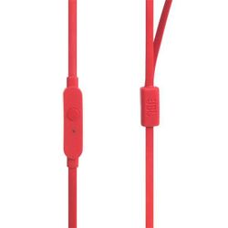 Наушники JBL T110 Red, внутриканальные