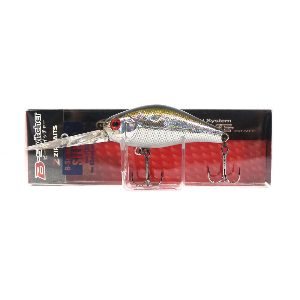 Воблер ZipBaits B-Switcher 3.0 Silent 510 R Silver Shad (Red Eye)