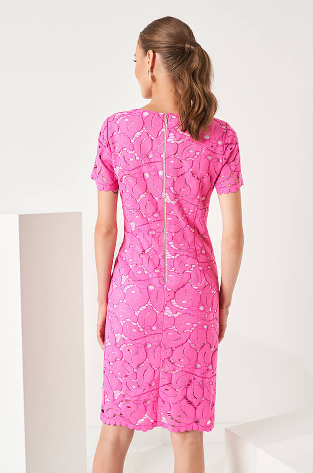 51467 Платье женское (фуксия)