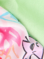 Футболка и шорты в комплекте для девочки Next AE6-180, Розовый, Салатовый