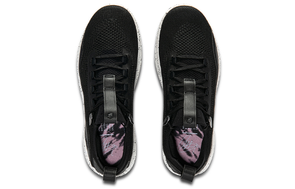 Under Armour Curry 8 Golf Spikeless "Black White"