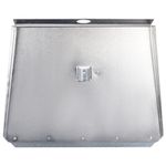 Лопата снеговая трехбортная 46х35 см, ЛА-3б алюминий 1,5 мм, планка металлическая на клепках, БЕЗ ЧЕРЕНКА, ГРАНДМАСТЕР, 700344