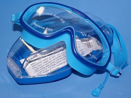 Очки для плавания BL-9300  (Сине-голубые ГС)