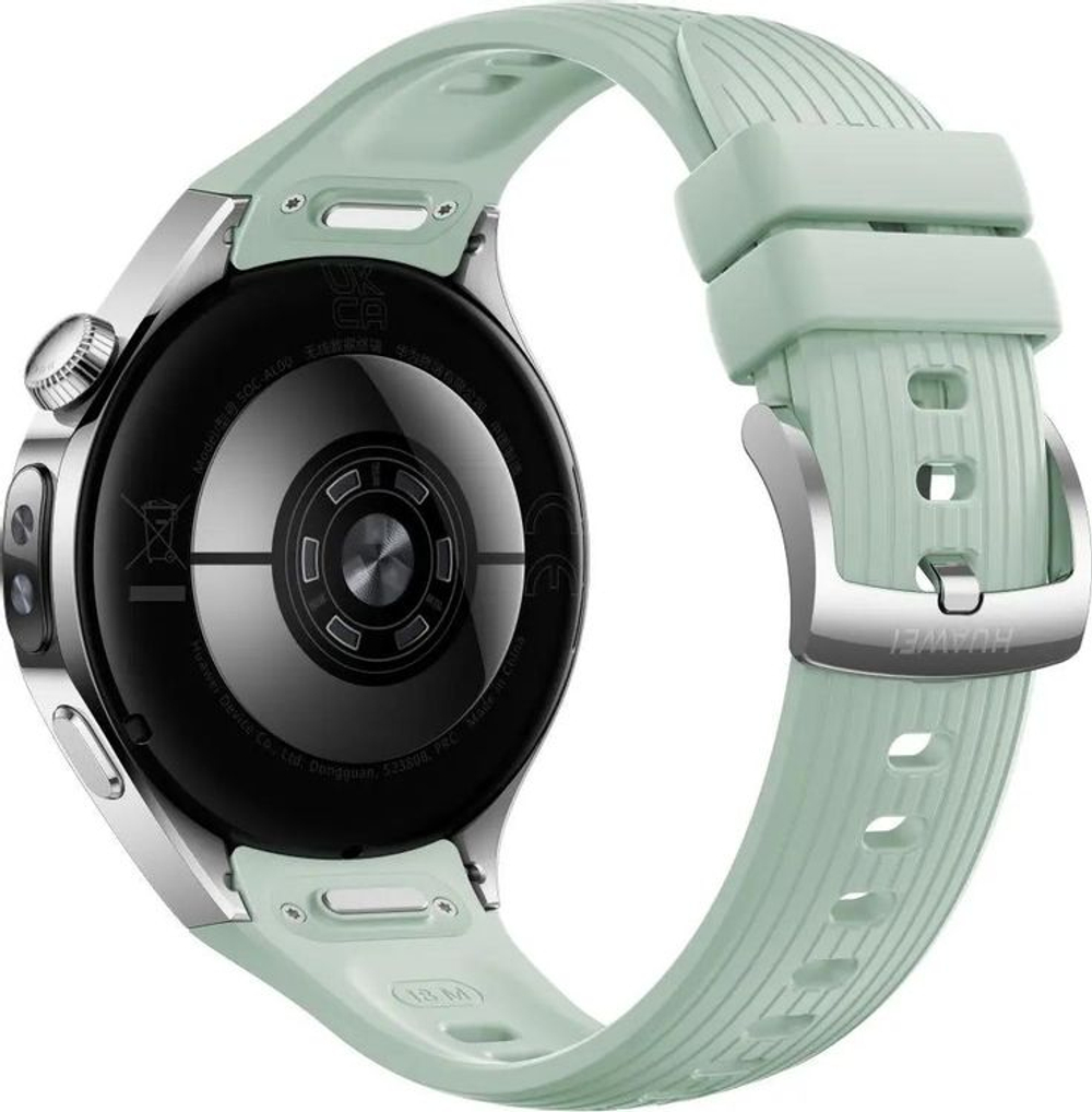 Смарт-часы Huawei Watch 5 Soc-L19F,  42мм,  1.38",  с SIM,  зеленый/серебристый