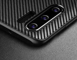 Тонкий чехол на Huawei P30 Pro в стиле карбон, серии Fit от Caseport