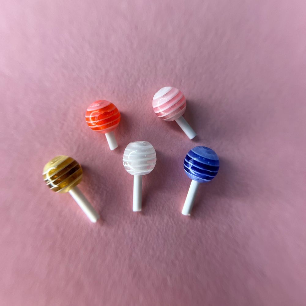 Zoo nail Фигурки объемные для дизайна Леденцы, 10шт