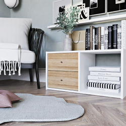 QBox Набор ящиков (2 шт) - Дуб сонома R Lamarty