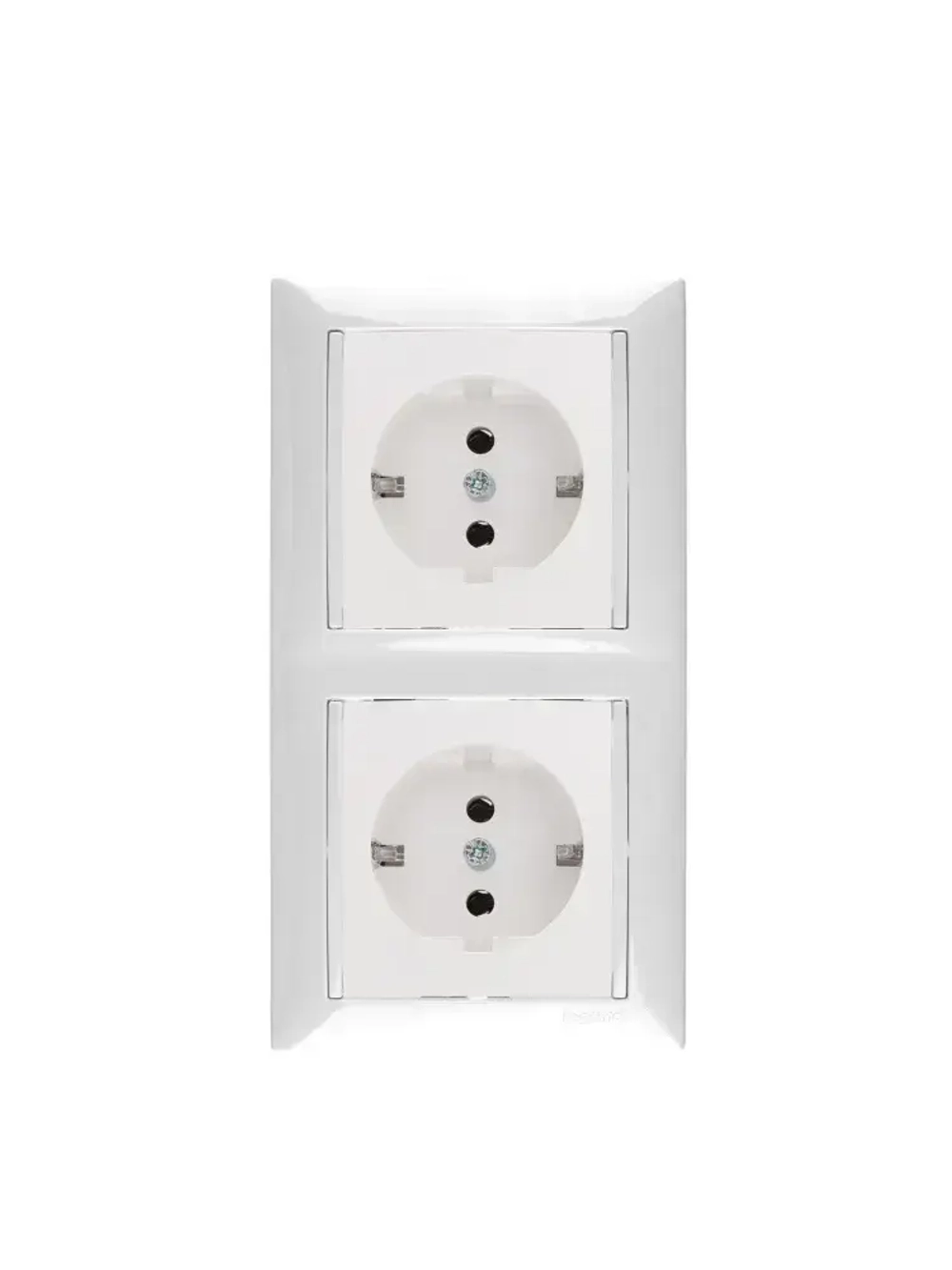 Розетка Legrand Vаlena цвет белый с заземлением (2шт) + рамка 2 пост 1шт