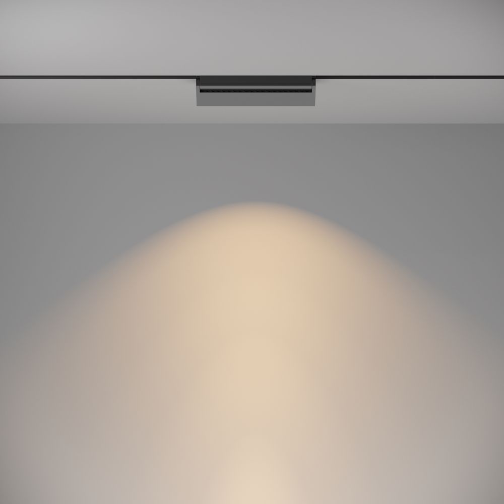 Трековый светильник для магнитного шинопровода светодиодный Maytoni S35 Basis TR013-2-20W3K-B