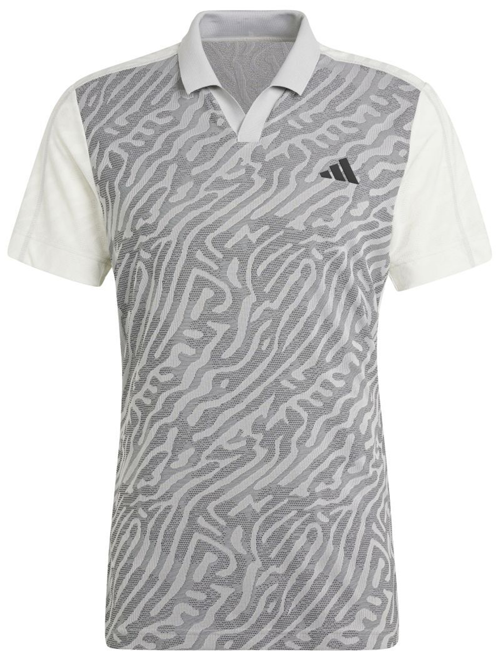 Мужское теннисное поло Adidas Tennis Airchill Pro Freelift Poloshirt - серый