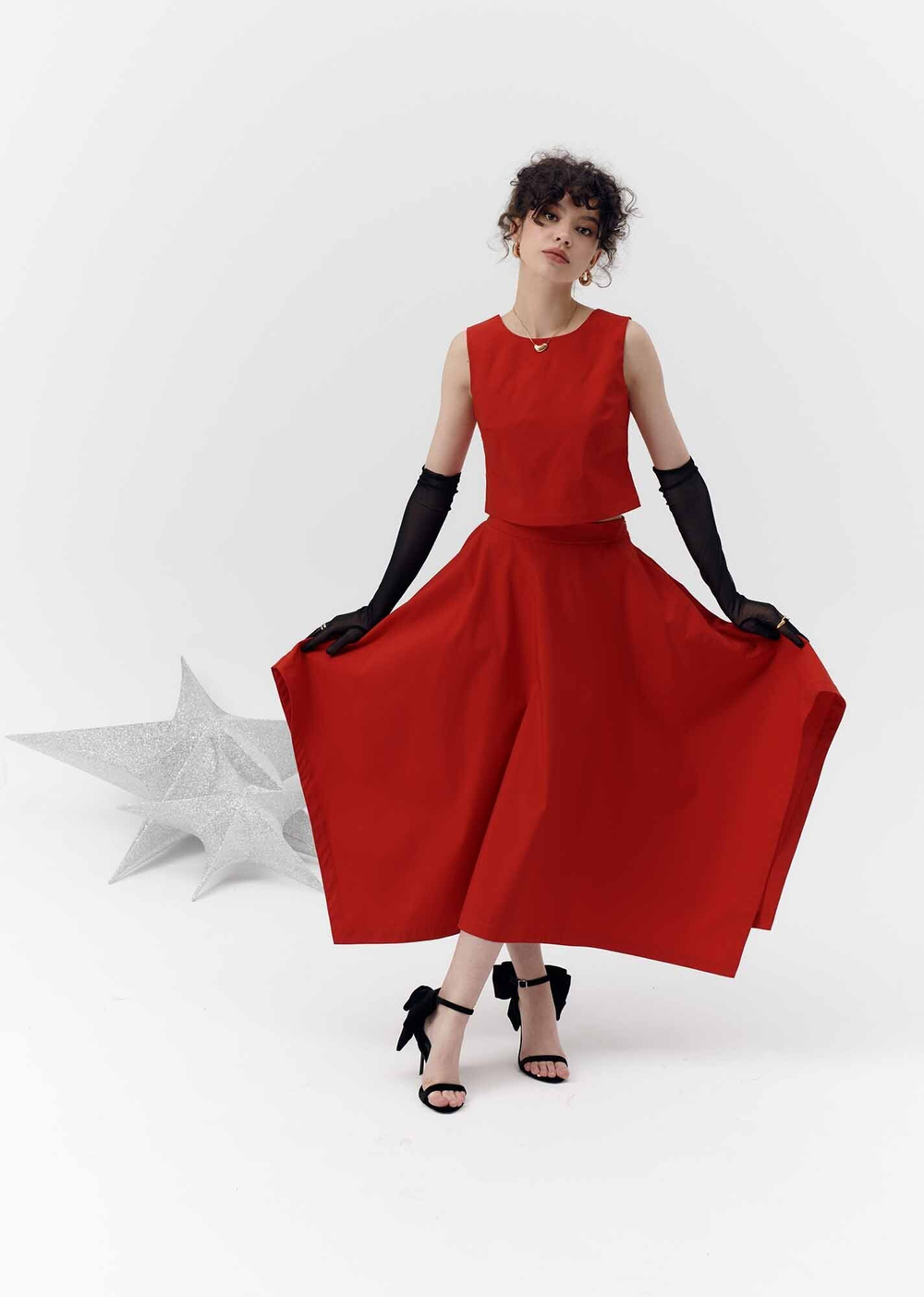 Юбка платок, М 2458