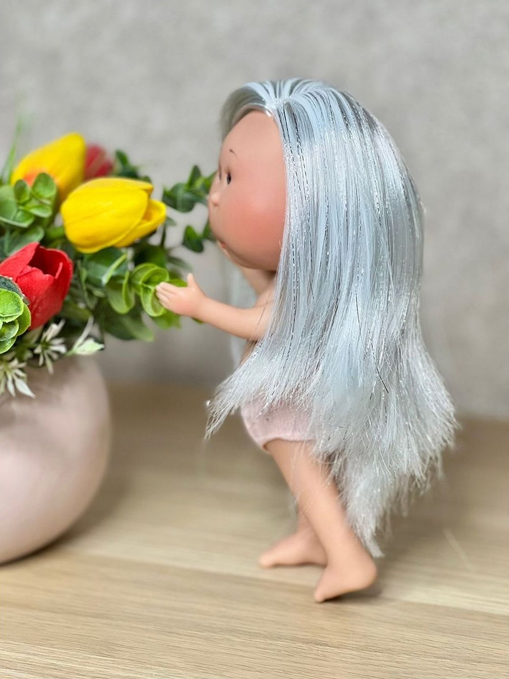 Кукла Nines виниловая 23см Little Mia без одежды (3199W16A)