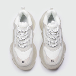 Кроссовки Balenciaga Triple S Silver / Clear Sole