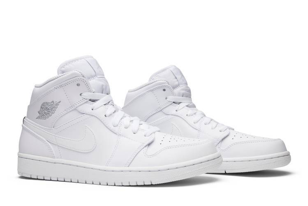 Кроссовки Jordan Air Jordan 1 Mid "Triple White"