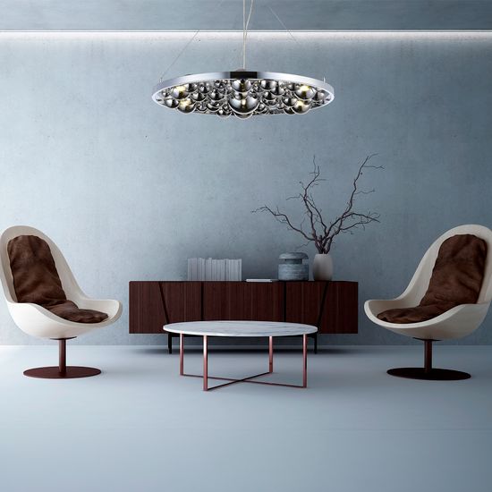 SL1510.201.01 Бра ST-Luce Французское золото/Дымчатый G9 1*5W OLMI