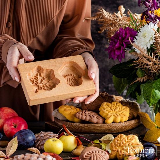 Пряничная форма Грибочек&листочек