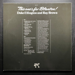 Duke Ellington And Ray Brown ‎– This One's For Blanton! (Германия 1975г.)