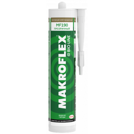 Жидкие гвозди MAKROFLEX 2670487 Bio Line MF190 Ультрасильный прозрачный 280г