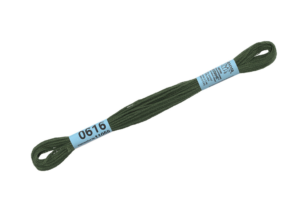 Мулине "Gamma" ,100% хлопок, 8 м, №0616