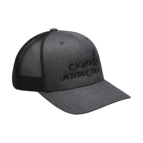 Кепка CIGAR ADDICTED, серый