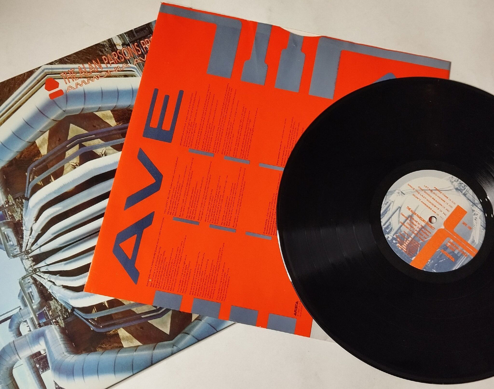 Винтажная виниловая пластинка LP The Alan Parsons Project Ammonia Avenue (USA 1984)