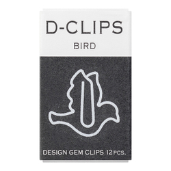 Midori D-Clips Bird 43352-006 - купить скрепки с доставкой по Москве, СПб и России