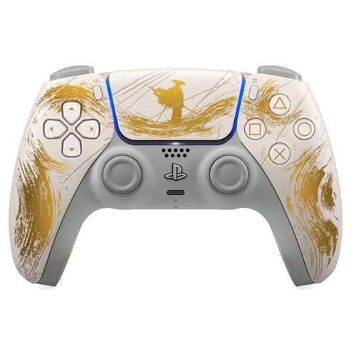 Беспроводной геймпад Sony DualSense для игровой консоли PlayStation 5, Ghost of Yotei Z7, Gold (Золотой)