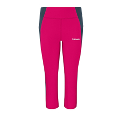 Женские теннисные брюки HEAD Power Tight Women - Pink, Dark Blue