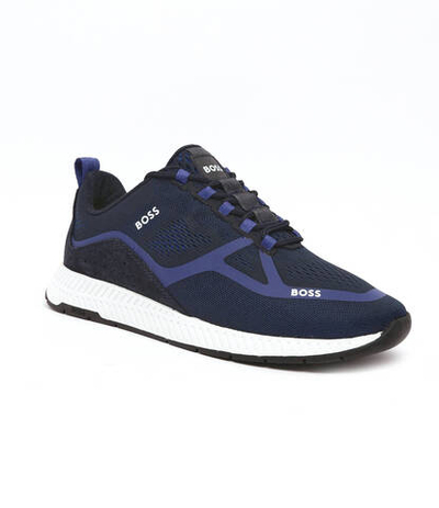 кроссовки titanium BOSS BLACK - темно-синий(50487822)