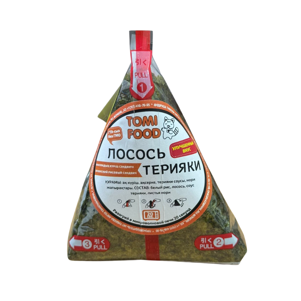 Онигири Tomi Food Лосось Фила 100 гр