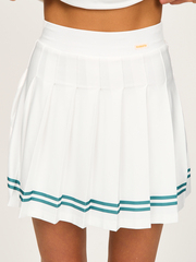Юбка женская RAQUETASPORT HIGH-GRADE, Neutro/Emerald