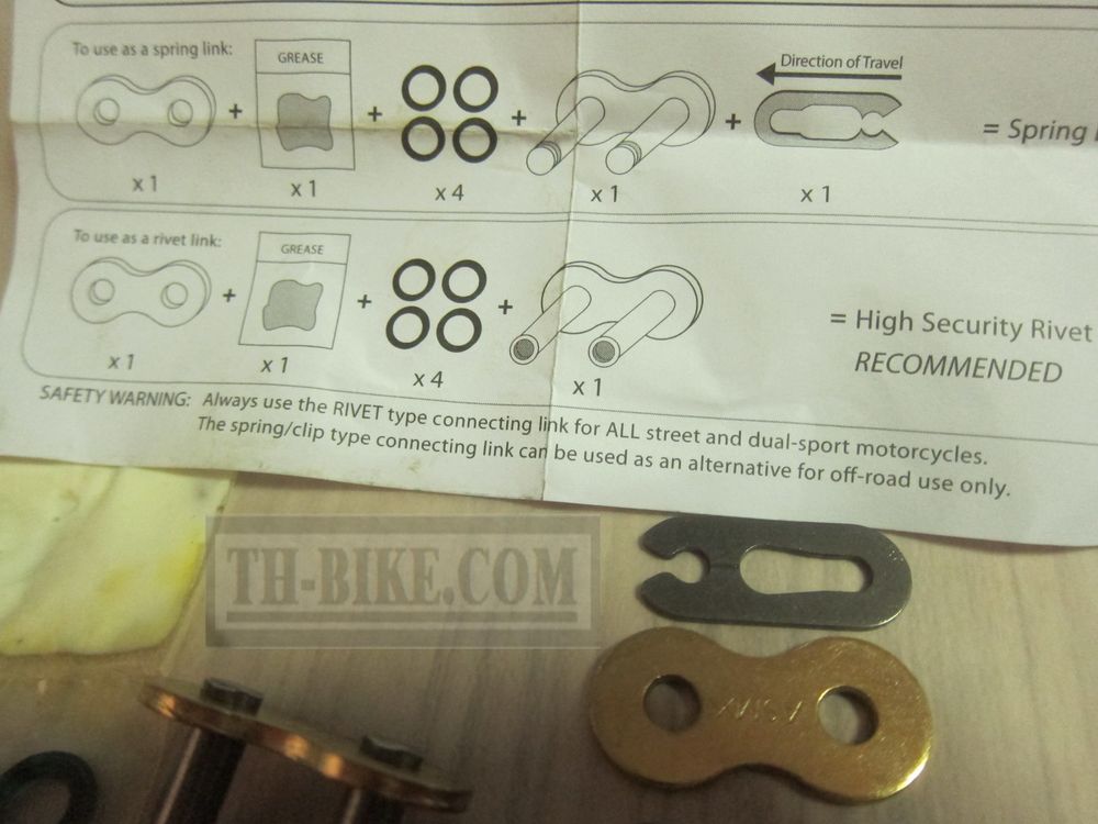 JT Dual Connecting Link- DL Type. 520 Chain. O-ring. ASMX.