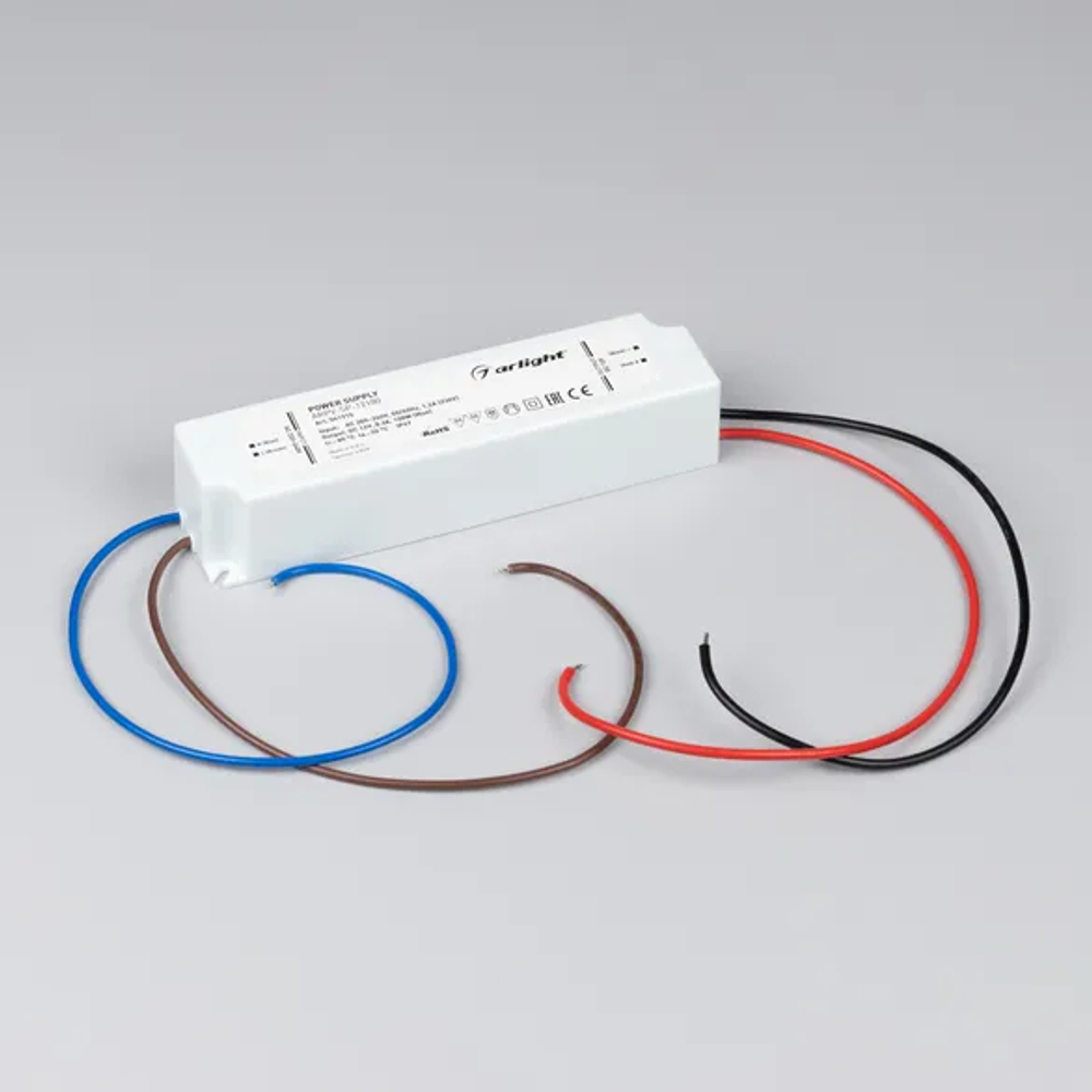 Блок питания ARPV-SP-12100 (12V, 8.3A, 100W) (Arlight, IP67 Пластик, 5 лет) 041915