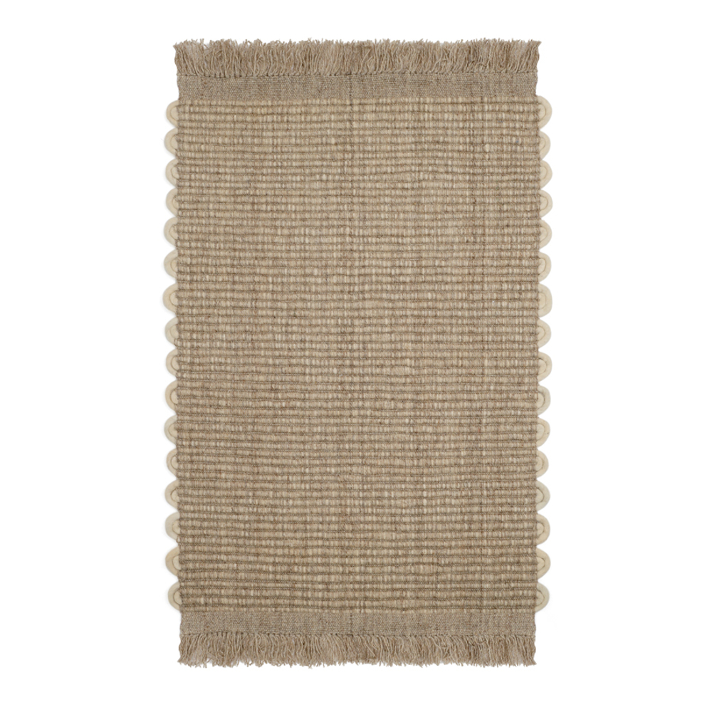 Ковер из шерсти badrinath из коллекции ethnic