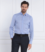 Рубашка H-HANK-s-kent BOSS BLACK - голубой(50502751)