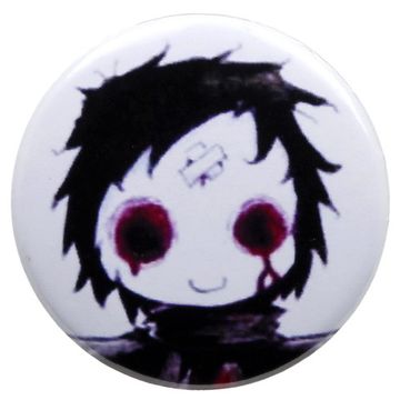 Значок Девочка с ушибами 36 мм (175)