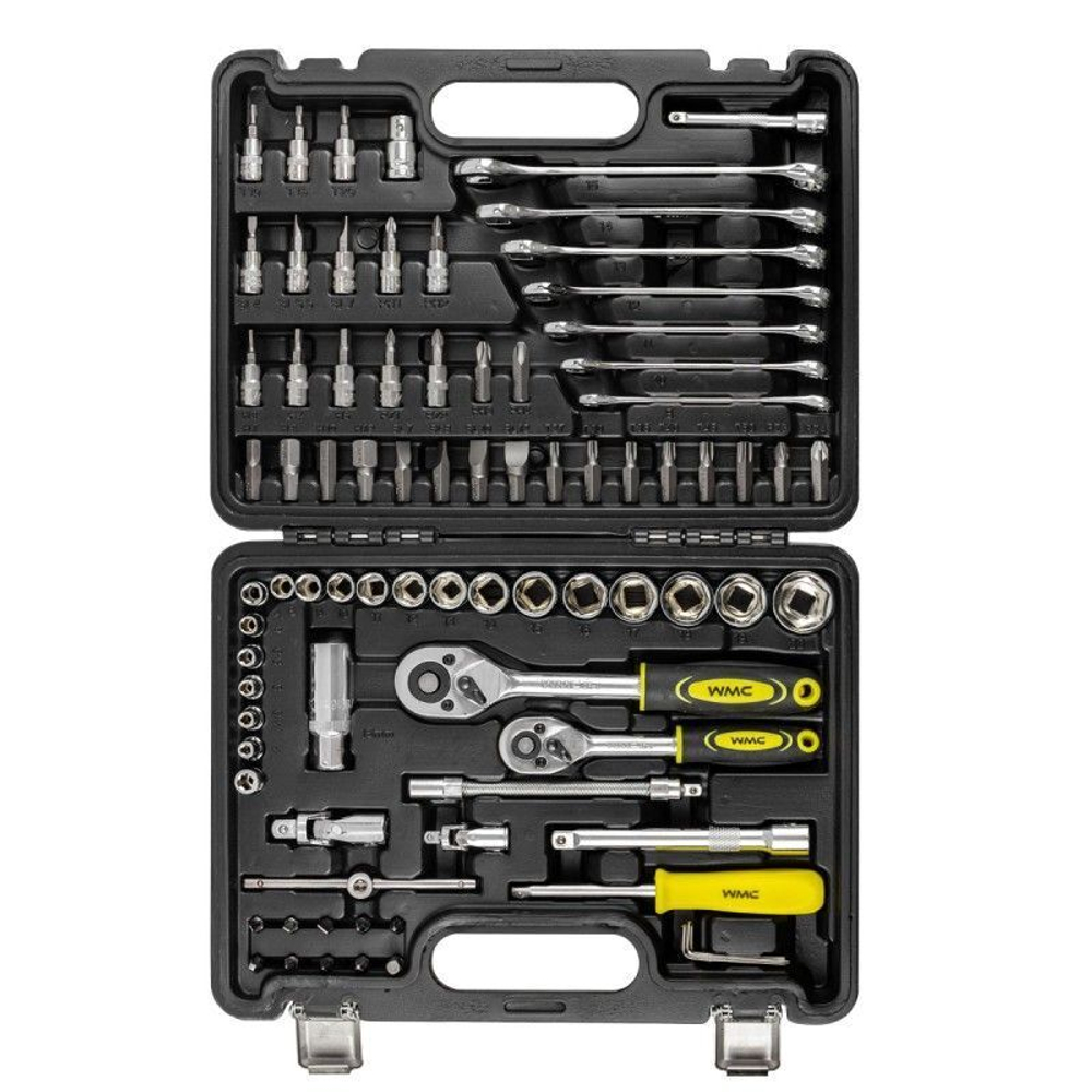 Набор инструментов 82 пр. WMC TOOLS WMC-4821-5DS-м